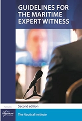 Guidelines for the Maritime Expert Witness (0403e) E-BOOK