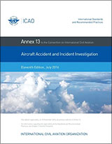ICAO Annex 13 - Aircraft Accident and Incident Investigation