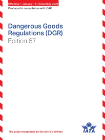 IATA Dangerous Goods Regulations (DGR) 67th Edition 2026 (Regular Bound)