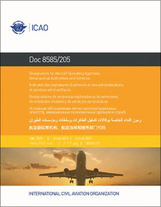 ICAO Designators for Aircraft Operating Agencies, Aeronautical Authorities and Services (Doc 8585)