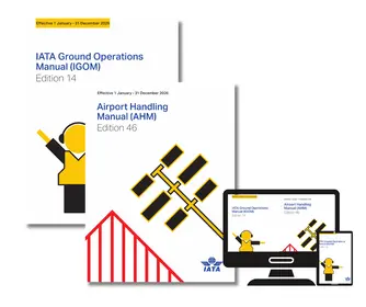 IATA Airport Handling Manual (AHM) 46th edition and Ground Operations Manual (IGOM) 14th edition 2026 (Digital Edition)