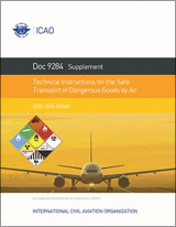 ICAO Supplement to Technical Instructions for the Safe Transport of Dangerous Goods by Air 2023-2024 edition (Doc 9284SU)